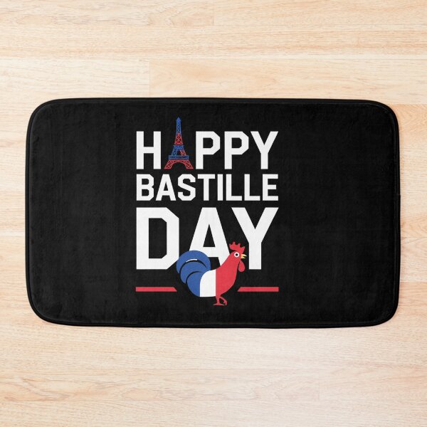 Item preview, Happy Bastille Day - Eiffel Tower Paris Le Coq Apparel designed and sold by SIGORDESIGN.