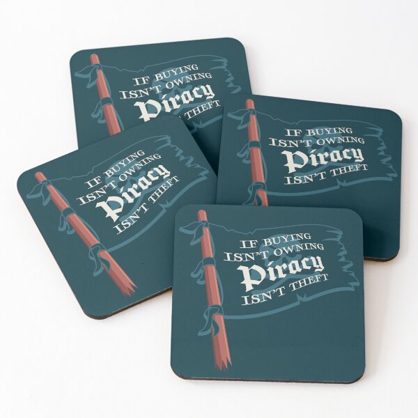 Item preview, If Buying Isnt Owning Piracy Isnt Theft designed and sold by adorabowldesign.