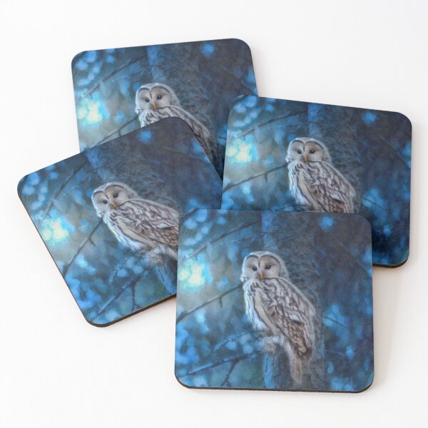 Item preview, Ural Owl In A Snowy Forest designed and sold by Heathermarie321.