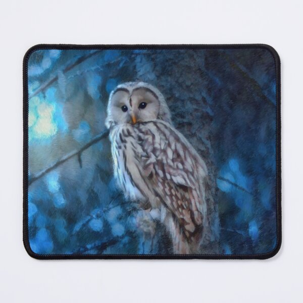 Item preview, Ural Owl In A Snowy Forest designed and sold by Heathermarie321.