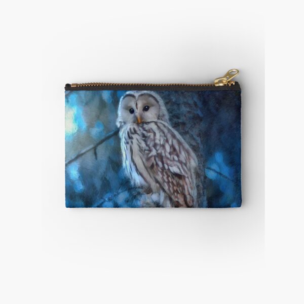 Item preview, Ural Owl In A Snowy Forest designed and sold by Heathermarie321.