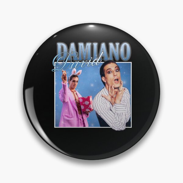 Item preview, Damiano David Glam Aesthetic Edit – Stylish Retro Pop Art Design designed and sold by markelhovardt.