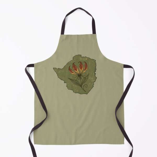 Item preview, Vintage Map Silhouette with Flame Lily designed and sold by MvuuStudio.