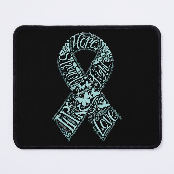 Item preview, Ovarian Cancer Teal Awareness Ribbon Mother's Day designed and sold by SIGORDESIGN.