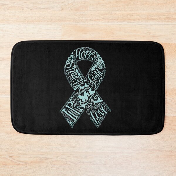 Item preview, Ovarian Cancer Teal Awareness Ribbon Mother's Day designed and sold by SIGORDESIGN.