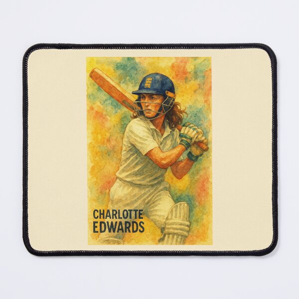 Item preview, Charlotte Edwards Cricket player designed and sold by Sarcastic designs.