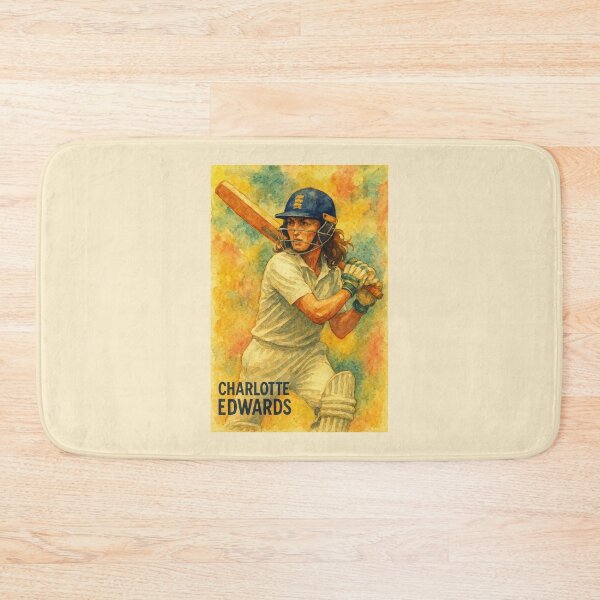 Item preview, Charlotte Edwards Cricket player designed and sold by Sarcastic designs.