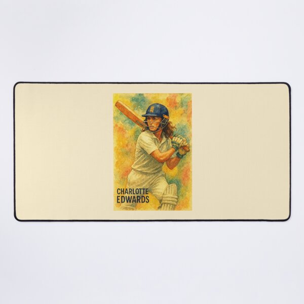 Item preview, Charlotte Edwards Cricket player designed and sold by Sarcastic designs.