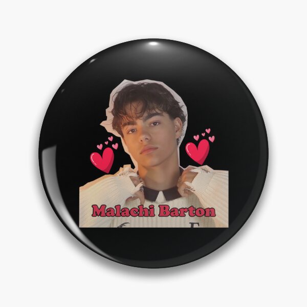 Item preview, Malachi Barton Soft Aesthetic Edit – Cute Hearts Cozy Portrait Design designed and sold by markelhovardt.