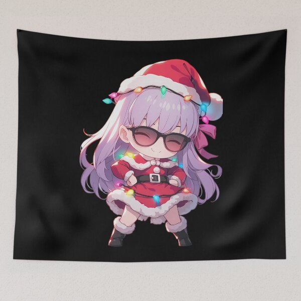 Item preview, Sakura Matou Fate Stay Night Christmas Chibi Santa Pastel Festive Anime Girl designed and sold by CarlosBender.