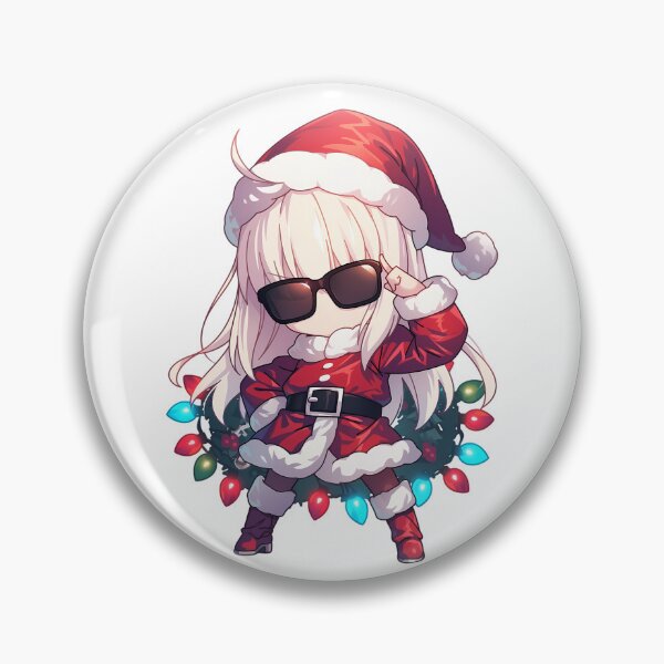 Item preview, Saber Alter Fate Stay Night Christmas Chibi Santa Festive Red Anime Girl designed and sold by CarlosBender.
