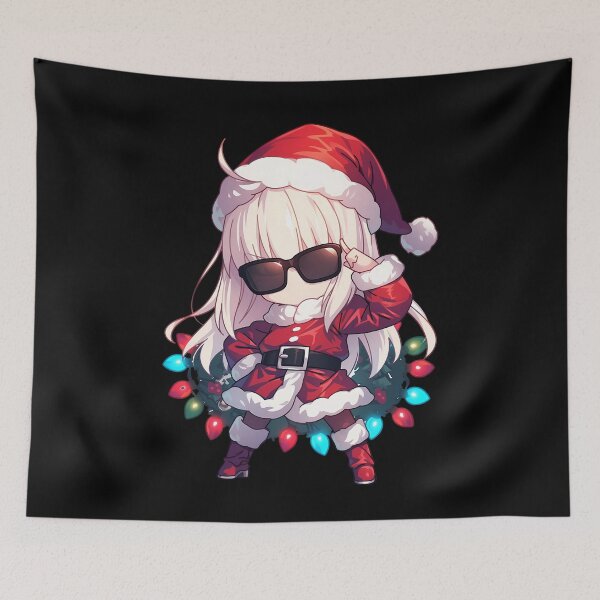 Item preview, Saber Alter Fate Stay Night Christmas Chibi Santa Festive Red Anime Girl designed and sold by CarlosBender.