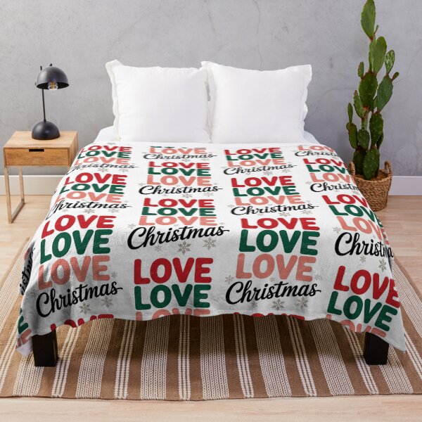 Item preview, Love Typography – Vintage Distressed Christmas Design designed and sold by Taans-Creation.