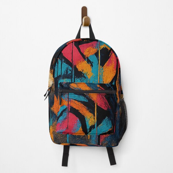 Item preview, Graffiti Skull Streetwear Art – Neon Urban Chaos designed and sold by FUIRY .