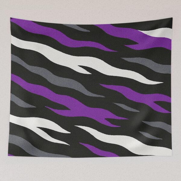 Item preview, Asexual Pride ✨ – PRIDE CAMO – TIGER STRIPE designed and sold by WheelieGdArt.