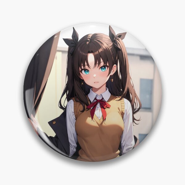 Item preview, Rin Tohsaka Fate Stay Night School Uniform Art designed and sold by iloveanimechibi.