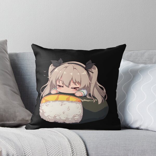 Item preview, Shimada Alice Sushi Sleep Kawaii Chibi Girls Und Panzer Anime designed and sold by CarlosBender.