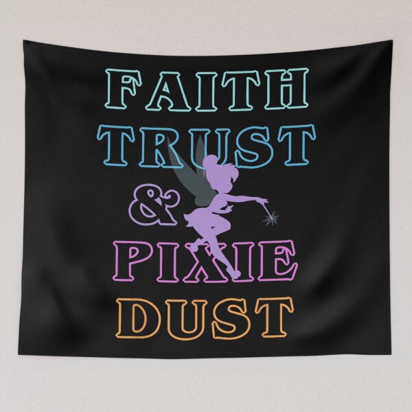 Item preview, Tinker Bell Faith Trust And Pixie Dust Neon  designed and sold by DeclaArie.