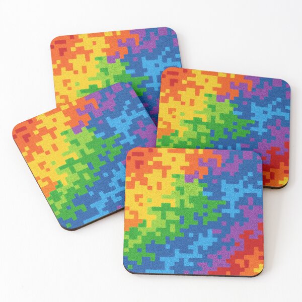 Item preview, RGB.United ✨ - Rainbow Pride - PRIDE CAMO - DIGITAL designed and sold by WheelieGdArt.