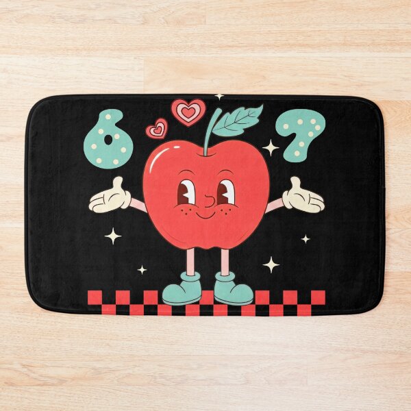 Item preview, Retro Kawaii Apple Character T-Shirt designed and sold by LashondaGreen89.