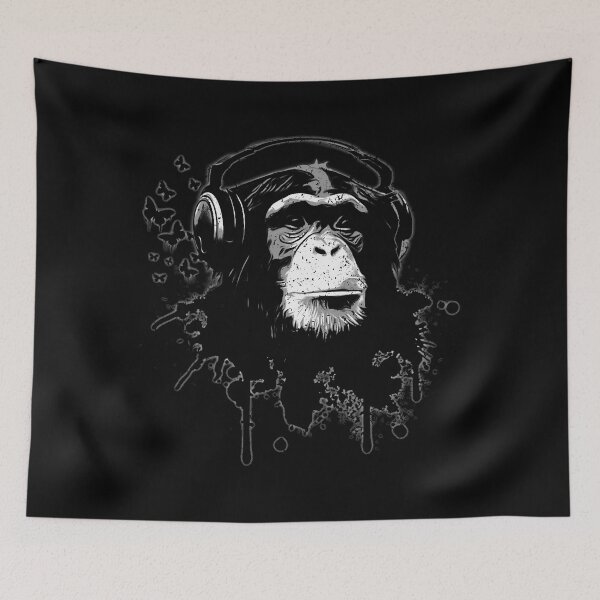 Item preview, Playful Monkeys Swinging designed and sold by Thetund.