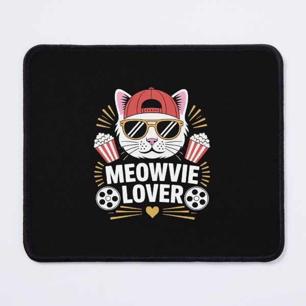 Item preview, Meowvie Lover Cat Movie Night Popcorn Cinema designed and sold by ShelFisher.