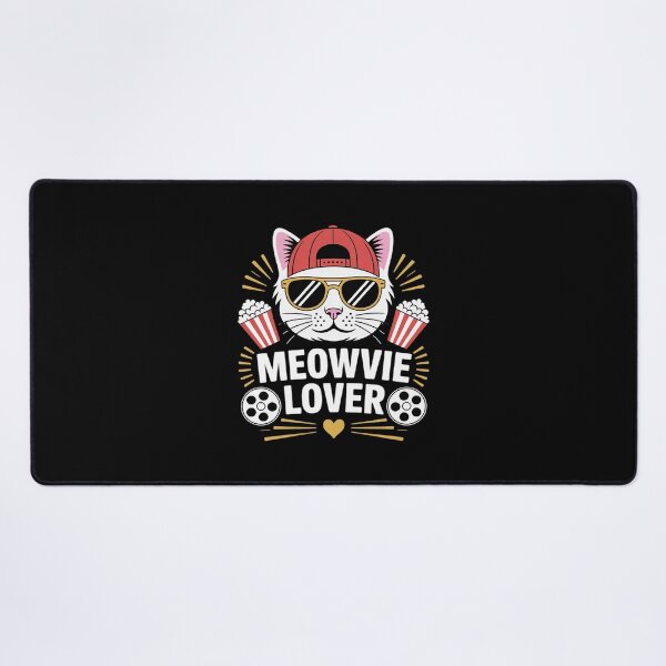 Item preview, Meowvie Lover Cat Movie Night Popcorn Cinema designed and sold by ShelFisher.