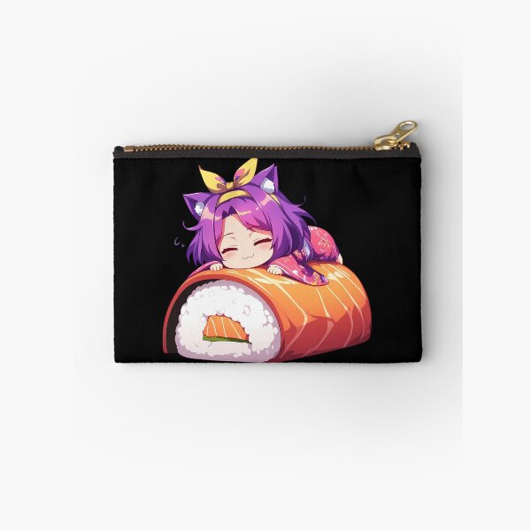 Item preview, Izuna Hatsuse Sushi Chill Kawaii Chibi No Game No Life Anime designed and sold by CarlosBender.