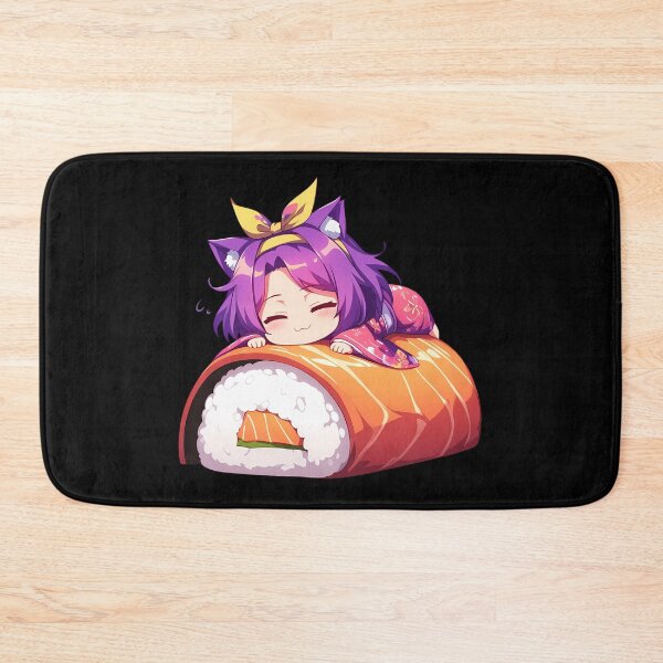 Item preview, Izuna Hatsuse Sushi Chill Kawaii Chibi No Game No Life Anime designed and sold by CarlosBender.