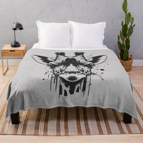 Item preview, Giraffe Gaze – Splatter & Drip Safari Graphic designed and sold by MvuuStudio.