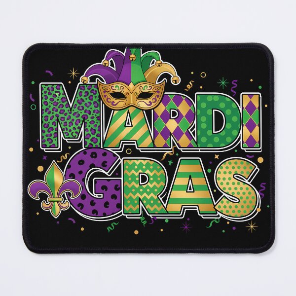 Item preview, Vintage Style Mardi Gras King Cake Colors Design Fat Tuesday Party Gear designed and sold by RoyesButler.