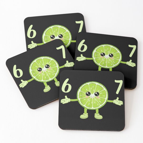 Item preview, Kawaii Lime Slice Number 67 T-Shirt designed and sold by LashondaGreen89.