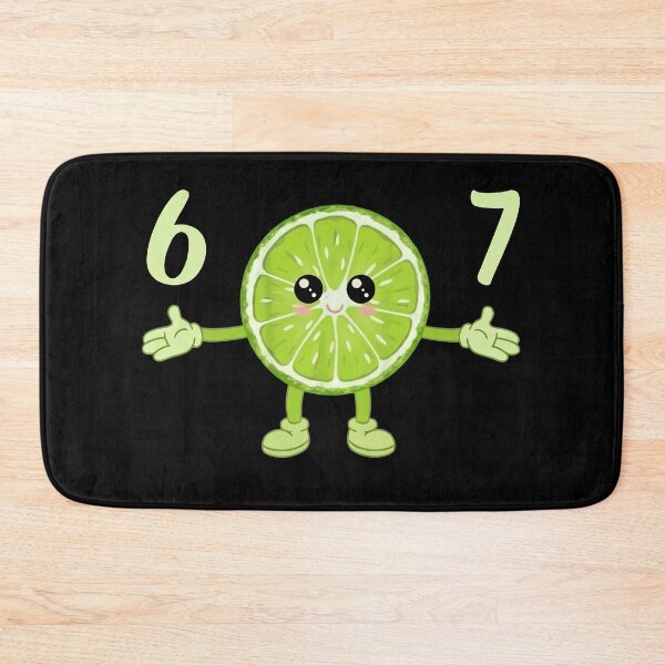 Item preview, Kawaii Lime Slice Number 67 T-Shirt designed and sold by LashondaGreen89.