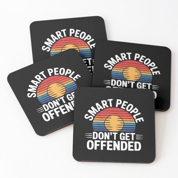 Item preview, Smart People Don't Get Offended Intelligence - designed and sold by CeliaApril.