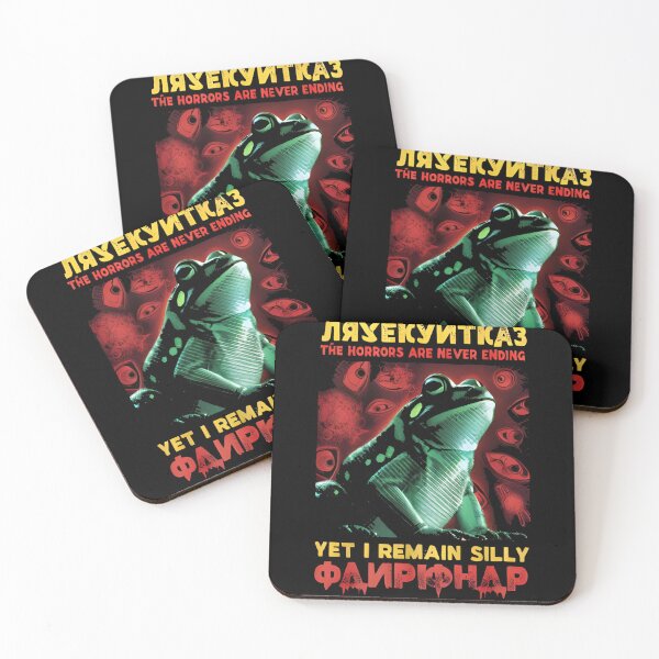 Item preview, Frog Meme Horrors are Never Ending Yet I Remain Silly designed and sold by Uglyandcute.