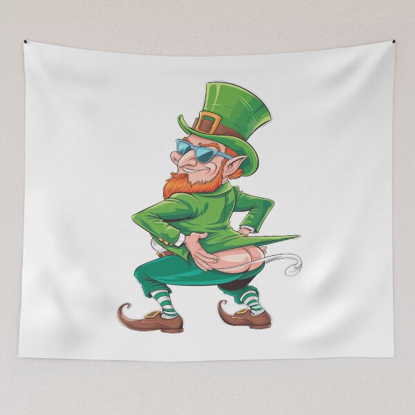 Item preview, leprechaun - saint patrick's day - irish joke designed and sold by AsteriskDatBArt.