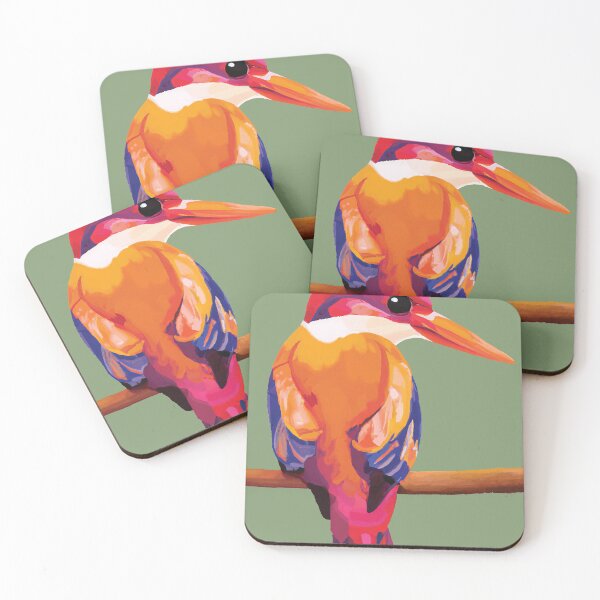 Item preview, Sunset Kingfisher designed and sold by Stacey Williams.