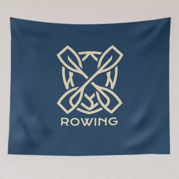 Item preview, Rowing Sports Oars Logo Simple Celtic Knot designed and sold by KiwiRider.