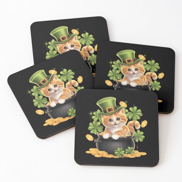 Item preview, Cat Saint Patrick's Day - Funny Cat St. Patty's Day designed and sold by AsteriskDatBArt.
