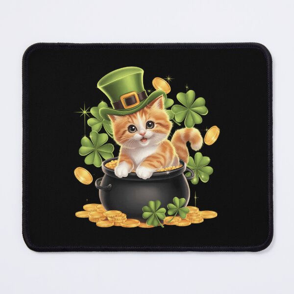 Item preview, Cat Saint Patrick's Day - Funny Cat St. Patty's Day designed and sold by AsteriskDatBArt.