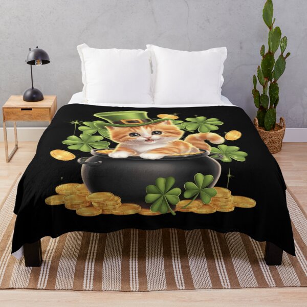 Item preview, Cat Saint Patrick's Day - Funny Cat St. Patty's Day designed and sold by AsteriskDatBArt.