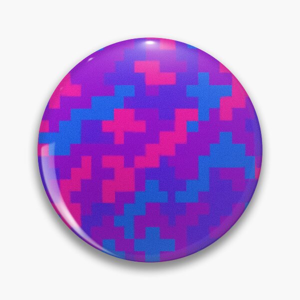 Item preview, Byte Me – The Bisexual Digital Camouflage II ✨ - PRIDE CAMO - DIGITAL designed and sold by WheelieGdArt.