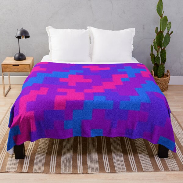 Item preview, Byte Me – The Bisexual Digital Camouflage II ✨ - PRIDE CAMO - DIGITAL designed and sold by WheelieGdArt.