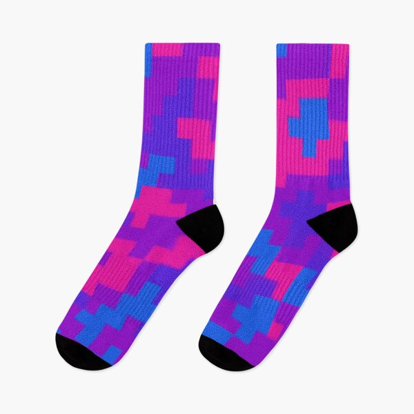 Item preview, Byte Me – The Bisexual Digital Camouflage II ✨ - PRIDE CAMO - DIGITAL designed and sold by WheelieGdArt.