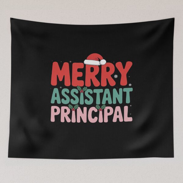Item preview, Merry Assistant Principal Vice-Principal Santa Hat Christmas designed and sold by Rotasiin.