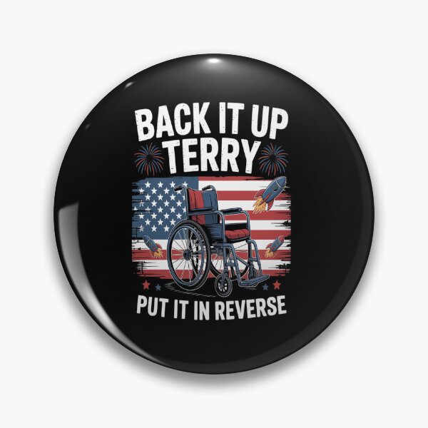 Item preview, Back It Up Terry Put It In Reverse Funny 4th of July  designed and sold by Moxizz.
