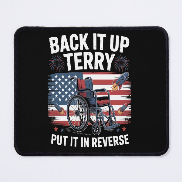 Item preview, Back It Up Terry Put It In Reverse Funny 4th of July designed and sold by Moxizz.