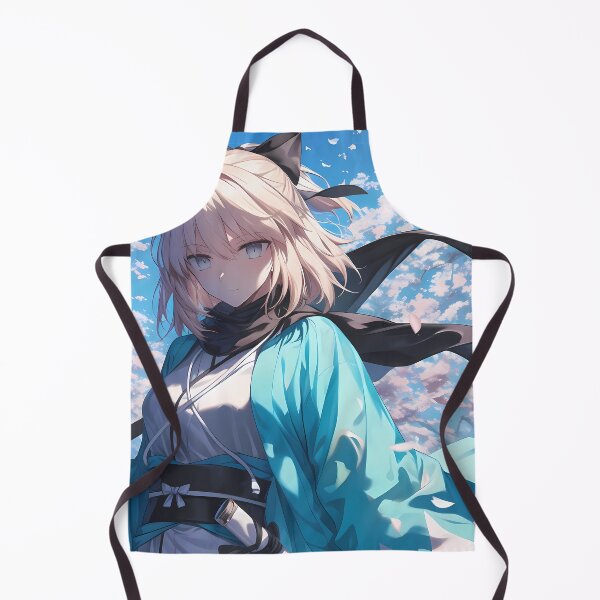 Item preview, Okita Souji Sakura Saber Fate Grand Order Anime Girl Waifu Sakura Samurai designed and sold by CarlosBender.
