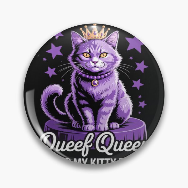 Item preview, Funny Queef Queen Cat Inappropriate Dirty Adult Humor Jokes designed and sold by Hofersofer.