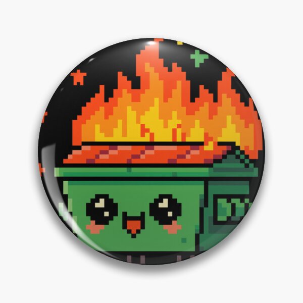 Item preview, Funny This Little Light Of Mine Dumpster Fire designed and sold by colornatics.
